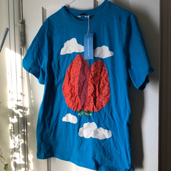 Marimekko Tops - Marimekko strawberry t-shirt size small